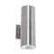 Afx Everly 12-in. Outdoor LED Wall Sconce, Adjustable CCT, Satin Nickel EVYW070418LAJMVSN - alternate 1